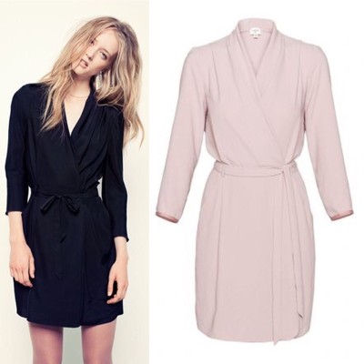 business wrap dress