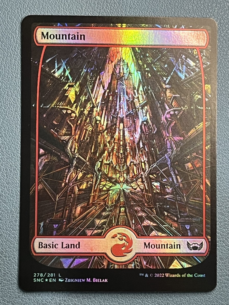 MTG Mountain (278) Foil Streets of New Capenna SNC NM | eBay