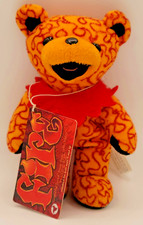 Liquid Blue FIRE 7" Grateful Dead Dancing Bean Bear RETIRED  VTG