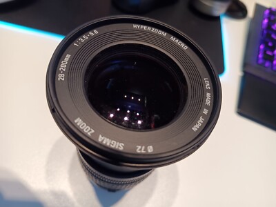 Sigma Zoom Objektiv Hyperzoom Macro Ø72 28-200mm 1:3.5-5.6 für Nikon