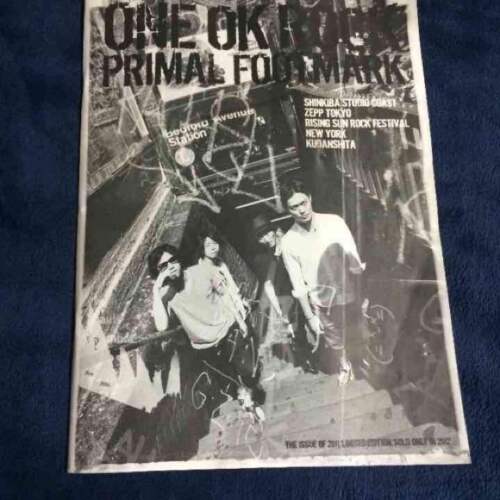 【送料込】ONE OK ROCK PRIMAL FOOTMARK 2012 #1