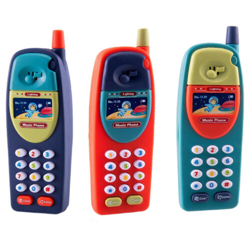 Phone Toy Play Music Learning Educational Cell Phone with Light Music For Baby