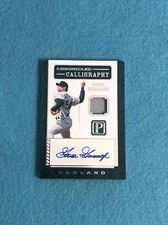 Goose Gossage 2016 Panini National Treasures Chronicled Calligraphy Auto /99