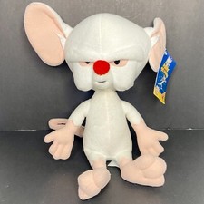 Animaniacs Brain Plush 1995 Applause/Dakin RARE With TAG