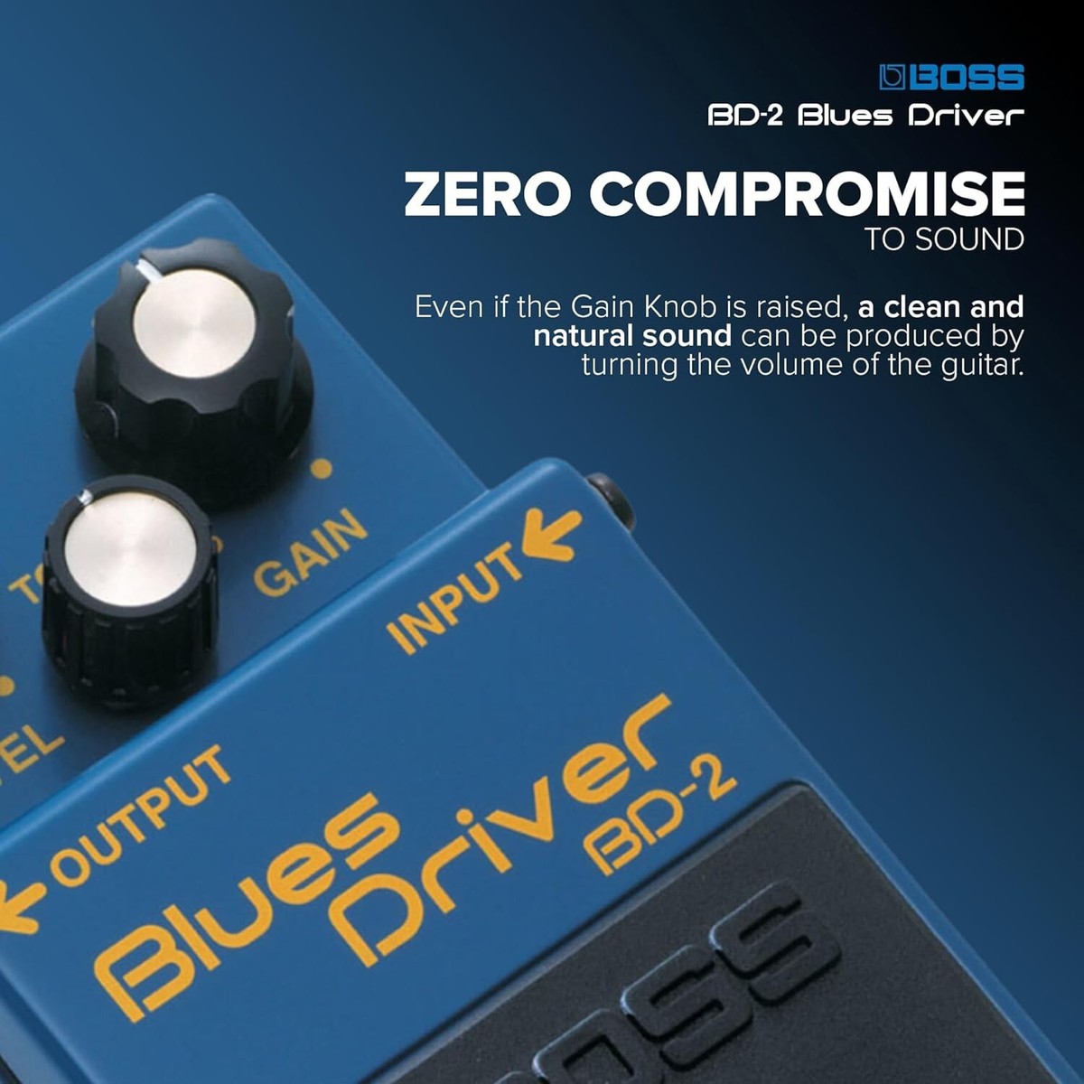 BOSS BD-2 Blues Driver Guitar Effects Pedal With Box NEW Japan