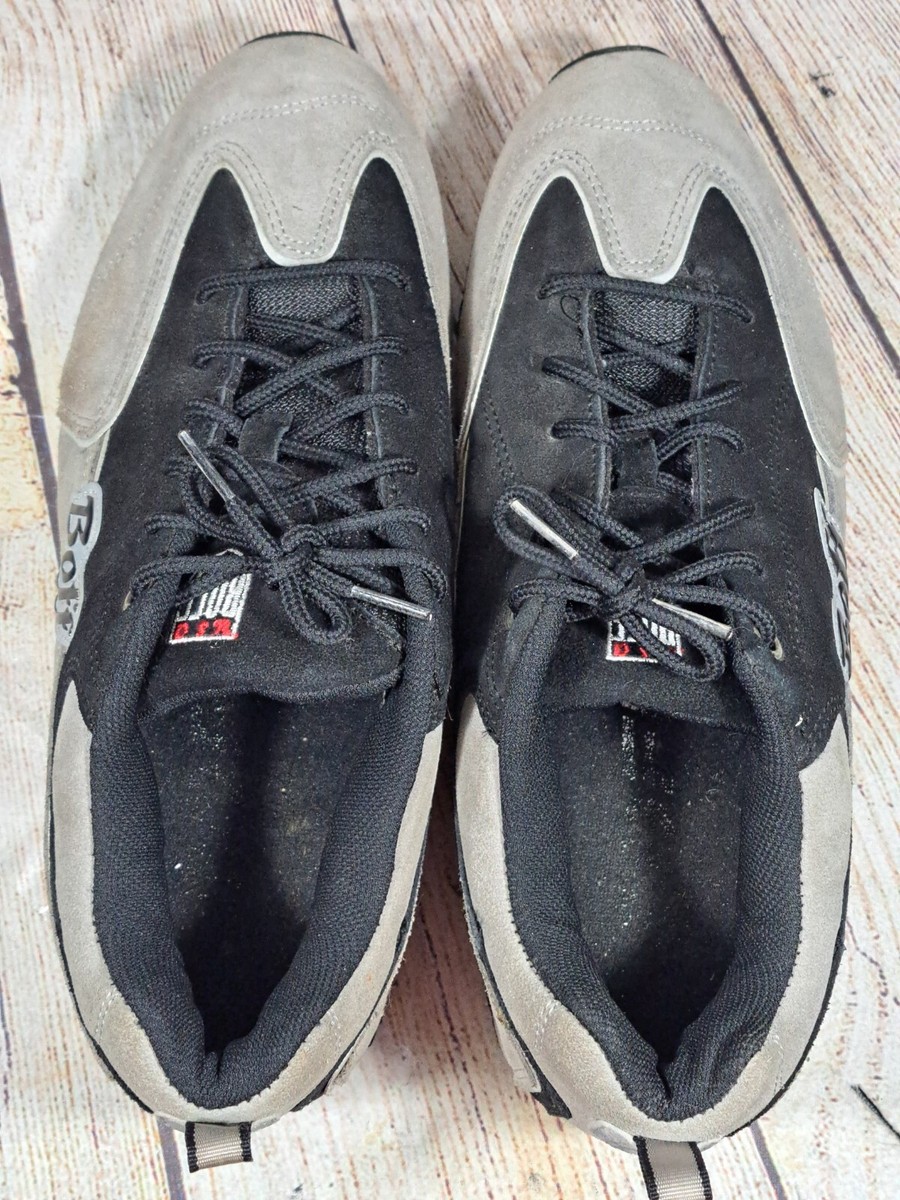 Vintage Y2K BOFF Gray/Black Suede Fat Tongue Hip Hop Rap Sneaker