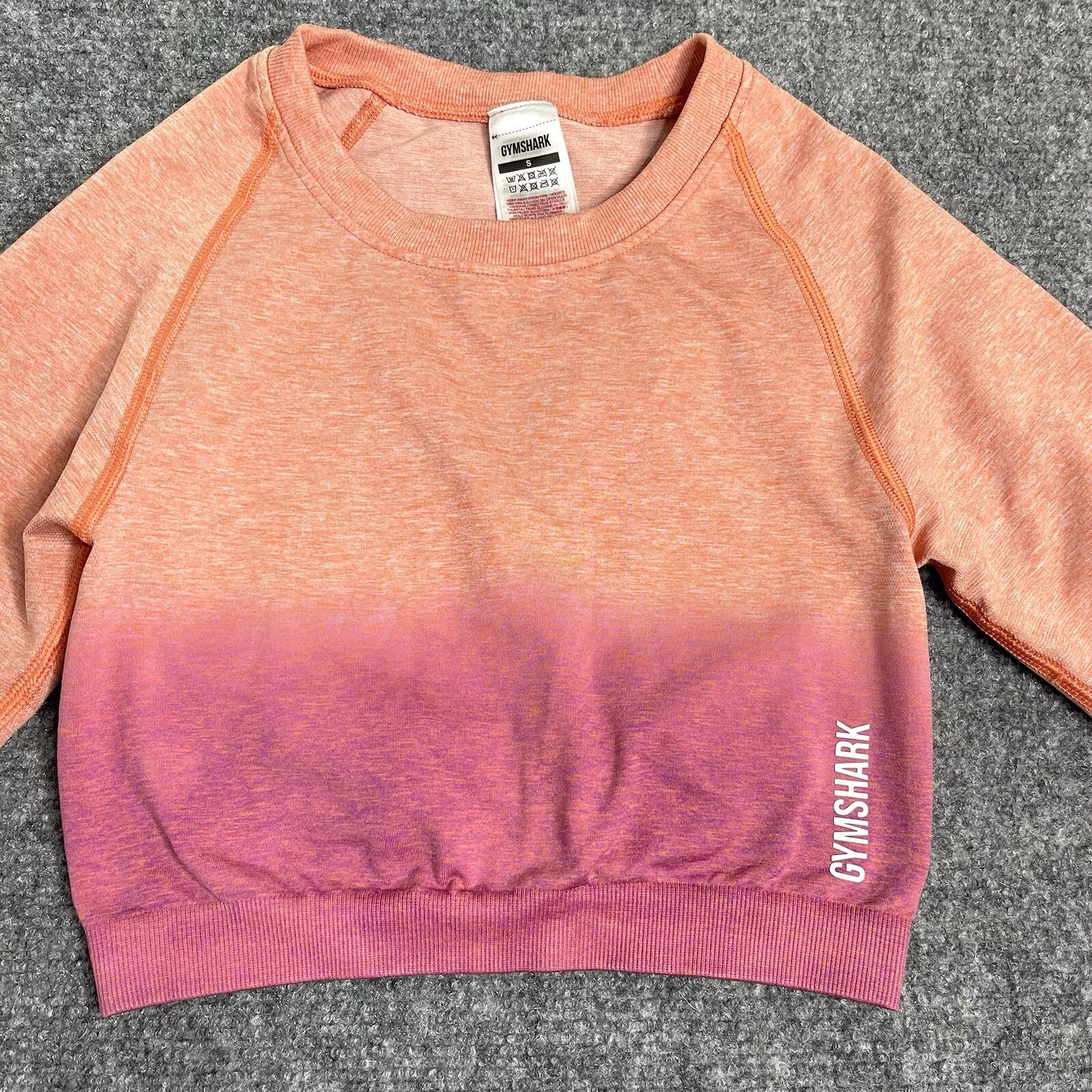 gymshark adapt ombre seamless crop tank-top