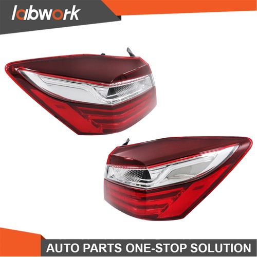 Labwork Tail Lights Assembly For 2016-2017 Honda Accord Sedan Passenger+Driver - Picture 4 of 12