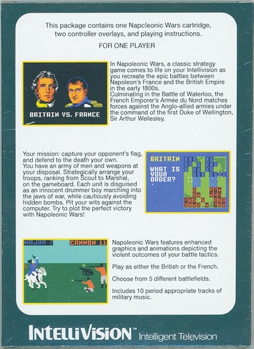Napoleonic Wars - Boxed NIS Cartridge Original Intellivision Video Game Console - Picture 2 of 2