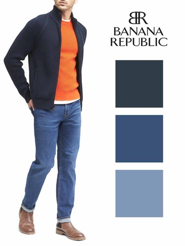Banana Republic Mens Tapered Rapid 