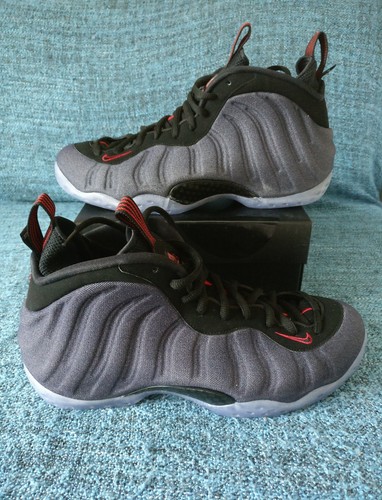 Nike Air Foamposite One Denim Obsidian Black UK Size 9 - Bild 3 von 10