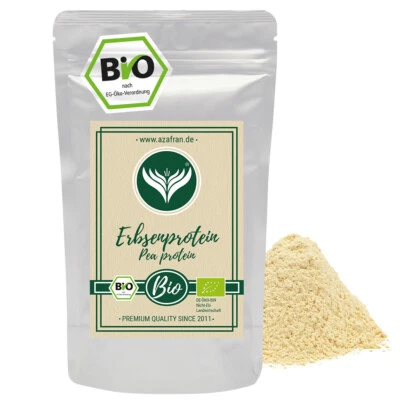 BIO Erbsenprotein Pulver | Erbsenprotein gemahlen | vegane Eiweißquelle (250g) - Bild 1 von 4