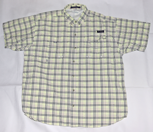 Chemise De Pêche Homme Columbia PFG Super Bahama, Manches Courtes, 2XL, Neuve