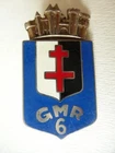 Insigne GMR 6 Groupement des Moyens Régionaux G2424