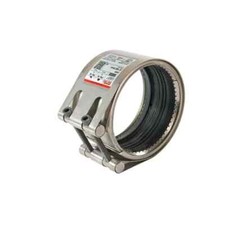 Pipe coupling, STRAUB METAL GRIP, axial tensile strength, DN 168.3 mm W5, seal.: EPDM