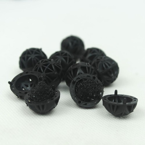 100pcs 18mm Aquarium Bio Balls Fish Biological Filter Media Filtration G0A3 - Picture 5 of 5
