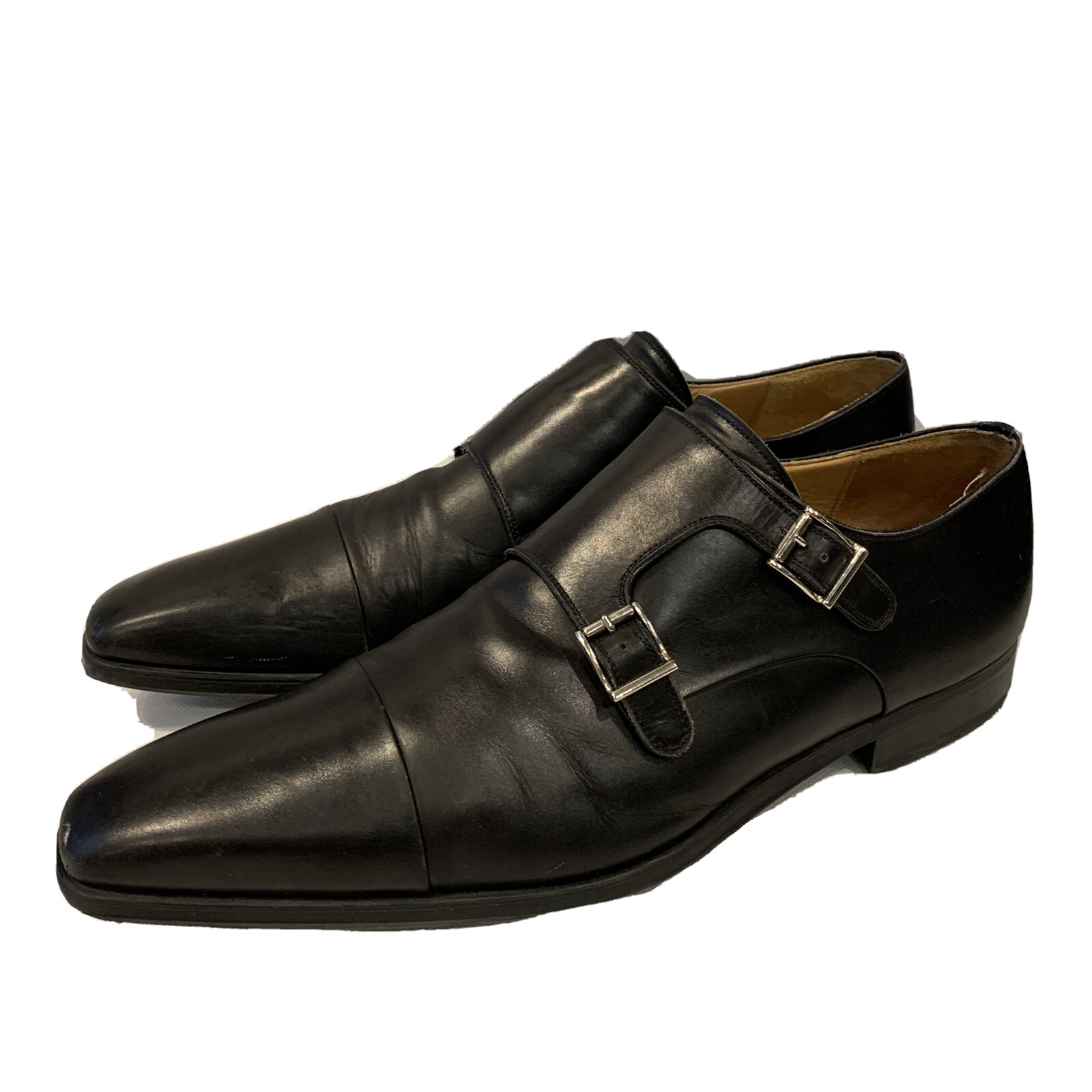 magnanni double monk strap