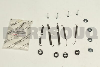 専用　ドゥークーA 04942BZ060 Genuine Toyota SPRING KIT, REAR BRAKE 04942-BZ060