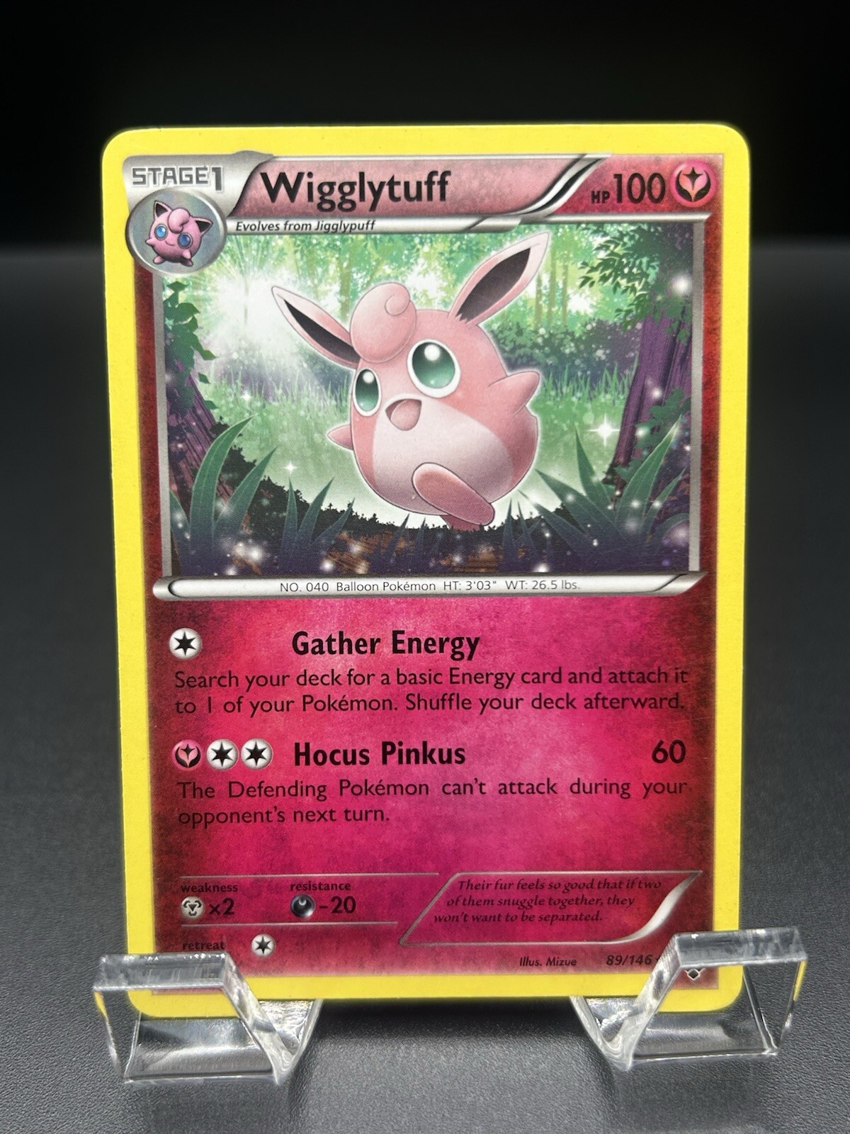 Wigglytuff #89/146 XY Base Set Rare Pokemon Card