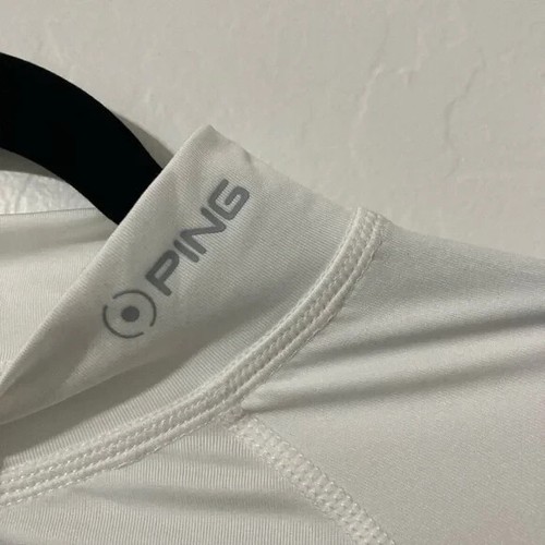 Women's Ping golf white sensorcool long sleeve shirt nwt large - Picture 4 of 6
