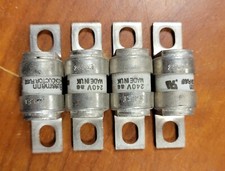 Bussmann 25let 240v Semi-Conductor Fuses - Lot of 4 - New 