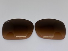 Rayban 4068 Authentic Pink Brown Gradient glass Replacement Lenses NEW 