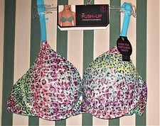 NWT No Boundaries Lace Push Up Converts to Racerback Bra Assorted Colors  Sizes