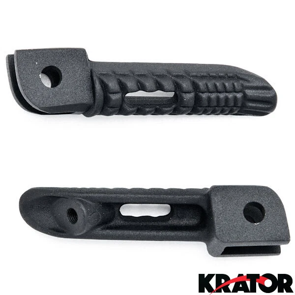 Juego de reposapiés (delanteros) negros para Suzuki GSXR 600 2001-2014 Foto 3 de 3