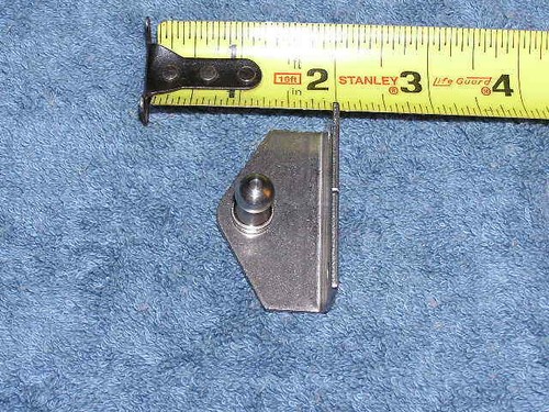 RV Marine Nitro Prop INSIDE Stainless Angle Bracket Plate Mount 10mm Ball Stud - Foto 3 di 4