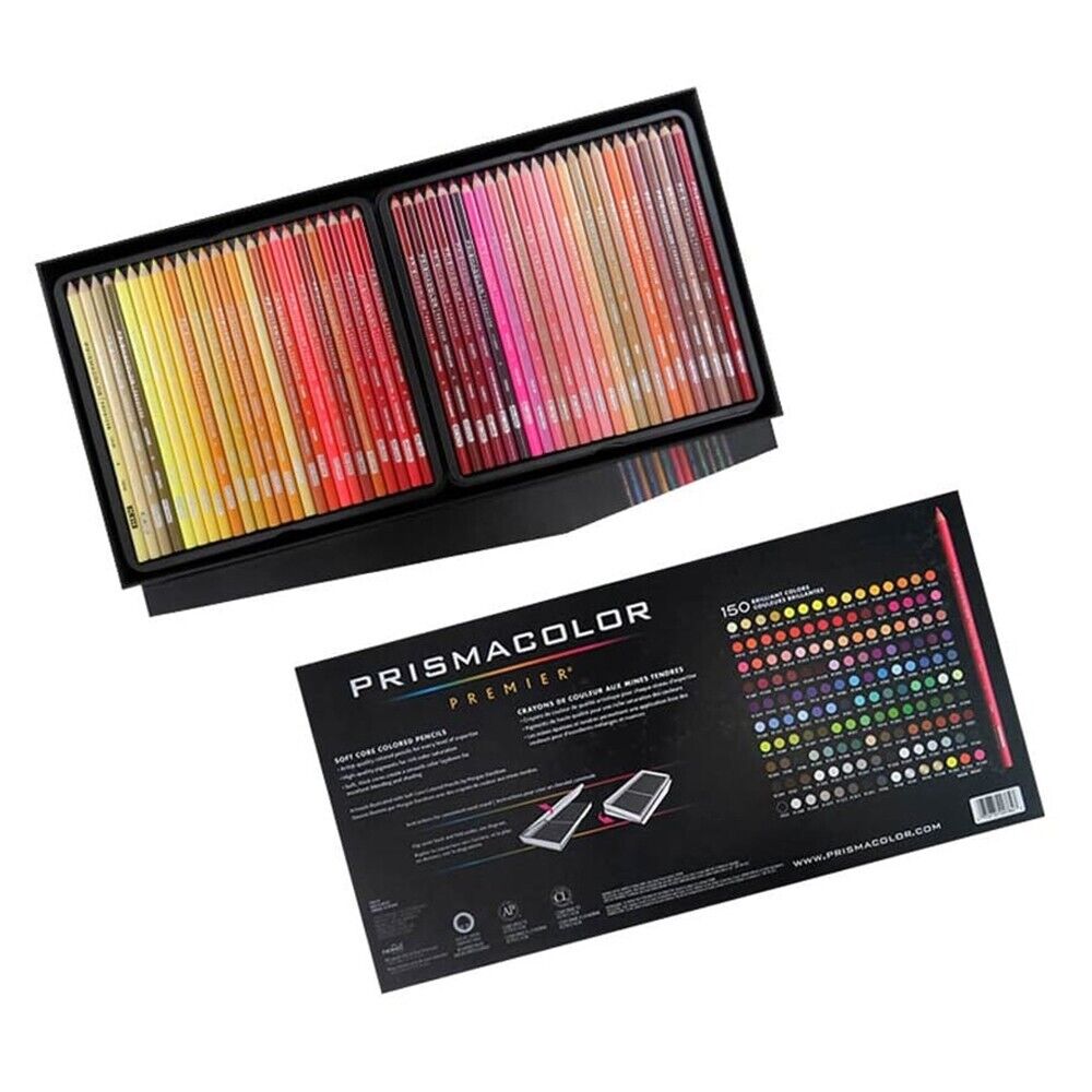 prismacolor premier soft core colored 150 pencil set