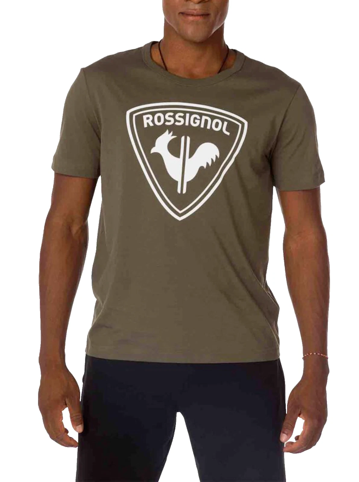 T Shirt ROSSIGNOL Logo Confort Suprême En Coton Sport Top XXL