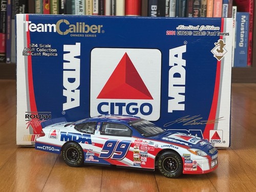 2001 Jeff Burton #99 Citgo Ford Taurus Team Caliber Owners 1/24 Nascar Diecast