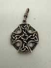 Genuine Sterling Silver Pendant Celtic cross Solid Hallmarked 925 10.7G