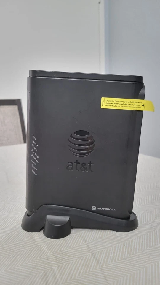 AT&T Motorola NVG510 DSL Modem/Router with WiFi - Image 3 of 4
