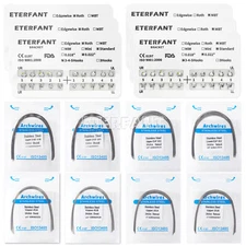 ETERFANT Dental Ortho Arch Wires SS Rectangular Ovoid/Bracket Braces Standard