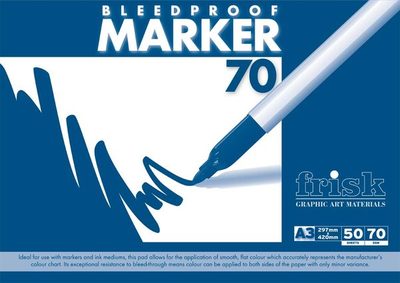 Frisk Bleedproof Marker Pad - A3