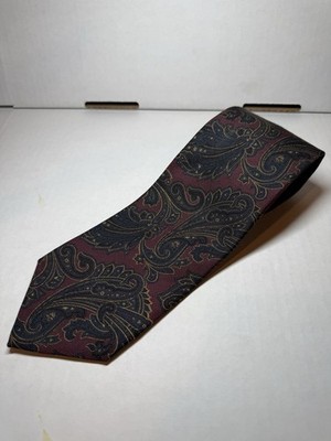 VTG Robert Talbott Best of Class Nordstrom Multicolor Paisley Silk Tie USA Made