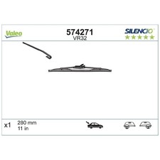 Scheibenwischer hinten für VW Lupo 1 6X1 Polo 6N1 6N2 2 86C 3 6V5 | 24327291