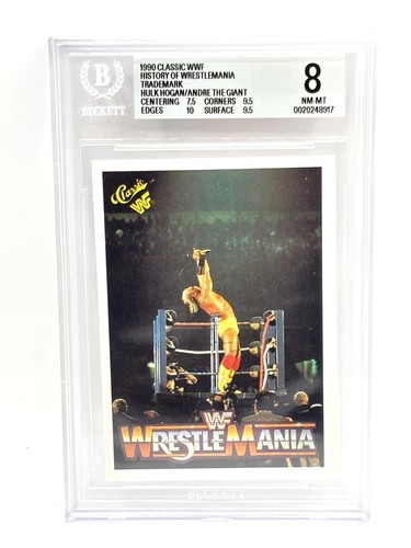 1990 Classic WWF The History of Wrestlemania Hulk Hogan #26 card