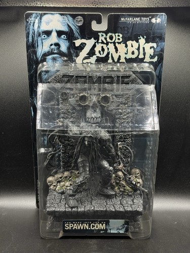 2000 Rob Zombie Super Stage Figures Todd McFarlane Toys BACK CARD NOT MINT