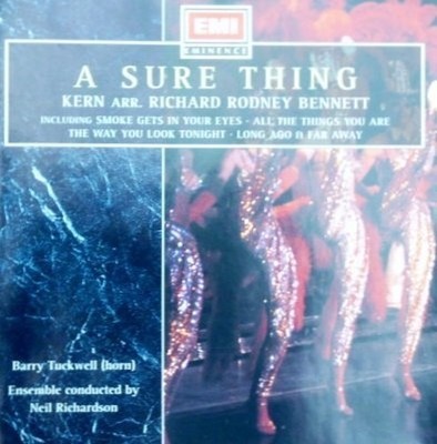 A Sure Thing - Jerome Kern arr Richard Rodney Bennett -  CD 46VG The Cheap Fast
