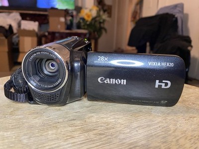 Canon ivis HF R20 ブラック ジャンク品 Canon Vixia HF R20 8GB 20x Zoom Compact Digital Camcorder TESTED