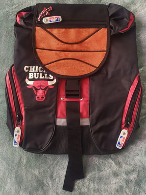Vintage Chicago Bulls Basketball Rucksack Schultasche Modling Deadstock NEU