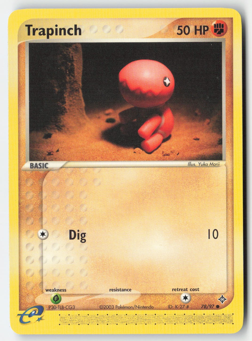 Pokemon - Trapinch #78/97 - DR Common