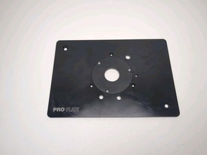 Rockler Solid Aluminium Pro Router Table Insert Plate Blank 210 X 298 Mounting