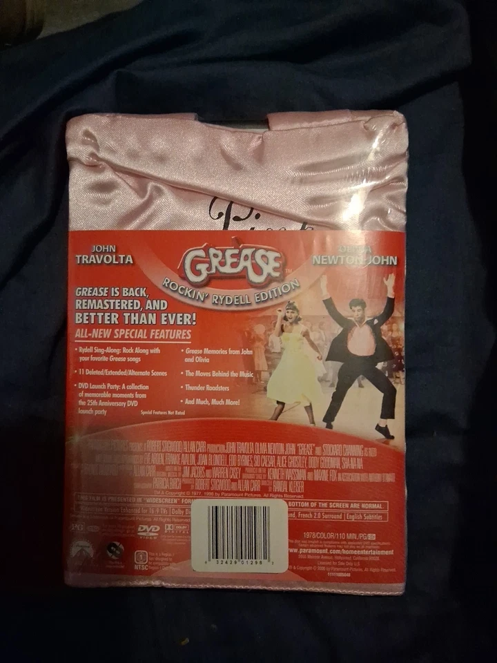 Grease DVD Target Exclusive Pink Ladies Jacket 30 Yr Anniversary - New Sealed - Image 2 of 2