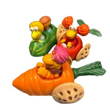 Fraggle Rock Figure Vehicle Lot of 3