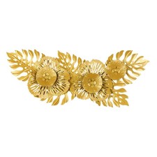 Image of Metal Flower Wall Art for Home, Cafe, And Dining Spaces