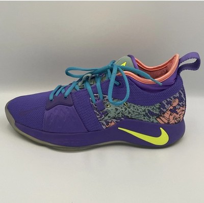 Size 9 Paul George PG2 ''MAMBA MENTALITY'' Nike Zoom A02986-001 Men's Purple 