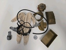 Schildkröt vintage Action Team Teile Tiefseetaucher Outfit 